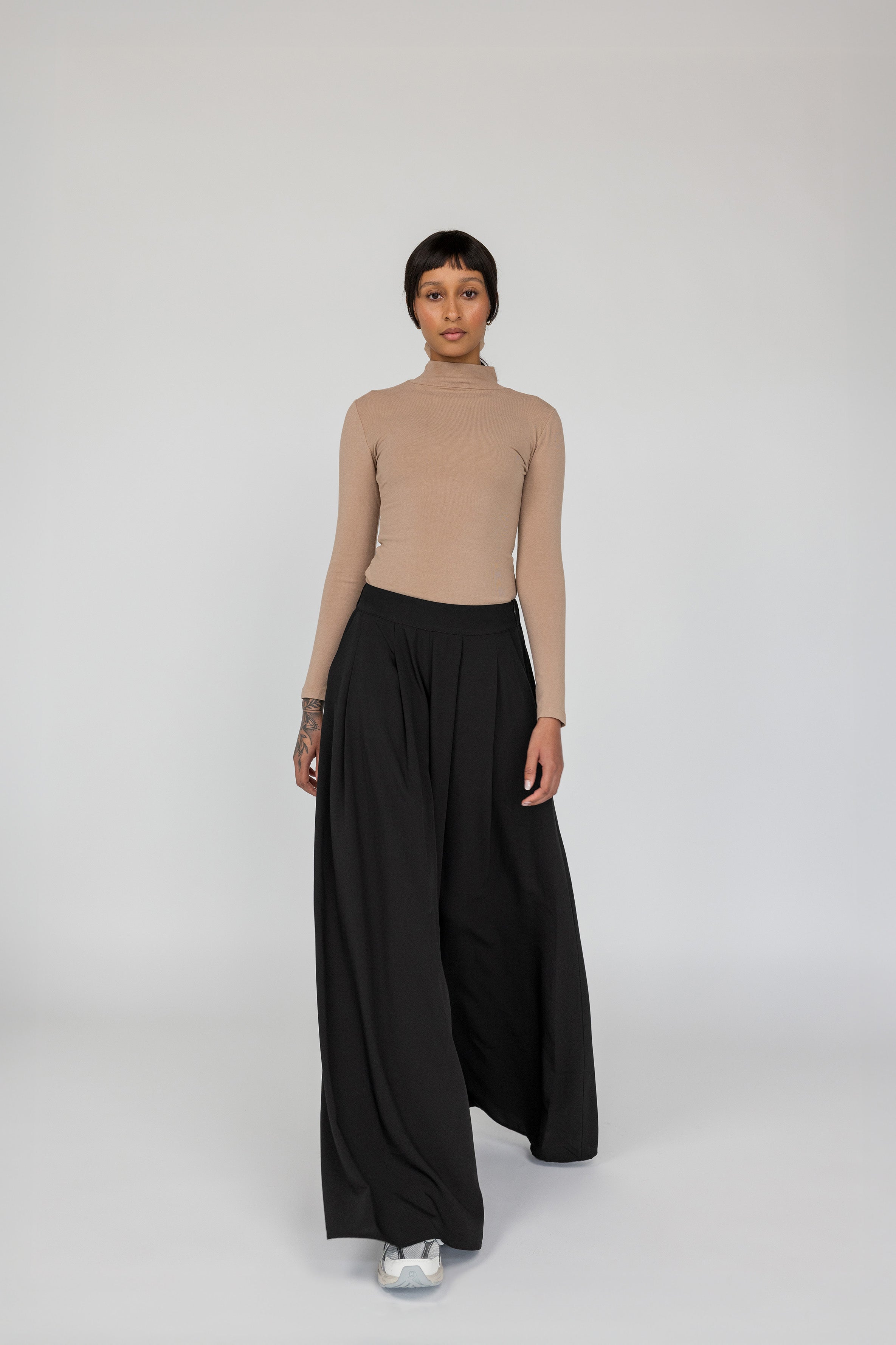 Stylish Palazzo Pants for Women - High Waisted Wide Leg Lounge Pants - Perfect for Yoga, Travel & Casual Wear