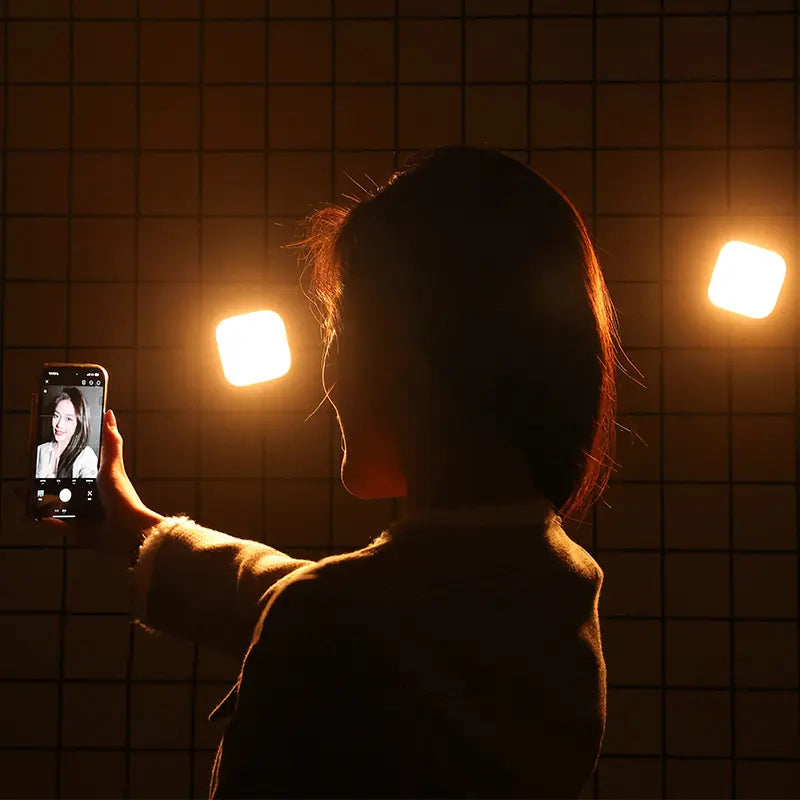 Ulanzi U60 RGB LED Video Light with Adjustable Brightness & Color Temperature - Perfect for YouTube, TikTok, and Live Streaming