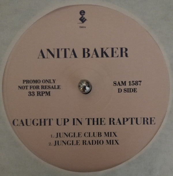 Anita Baker – I Apologize / Caught Up In The Rapture Vinyl Record – Elektra SAM 1587 – Perfect for Jazz Lovers & Vinyl Collectors