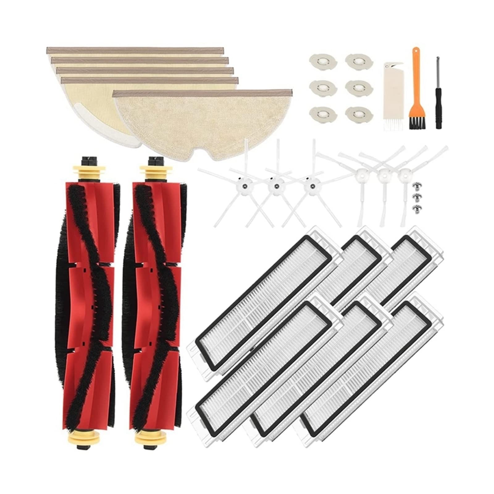 Original Title: Vacuum Accessories Replacement Parts Accessory Kit Compatible with Xiaomi Roborock S5 S50 S55 S5 Max, S6 S6 Pure S6 Maxv Vacuum Cleaner Vacuums & Floor Care (Color : D)    Optimized Title: **Roborock S5/S6 Series Vacuum Cleaner Replacement Parts Kit - Compatible with Xiaomi Roborock S5, S50, S55, S5 Max, S6, S6 Pure, S6 MaxV - Essential Accessories for Floor Care & Maintenance (Color: D) - Perfect for Home Cleaning & Pet Hair Removal**