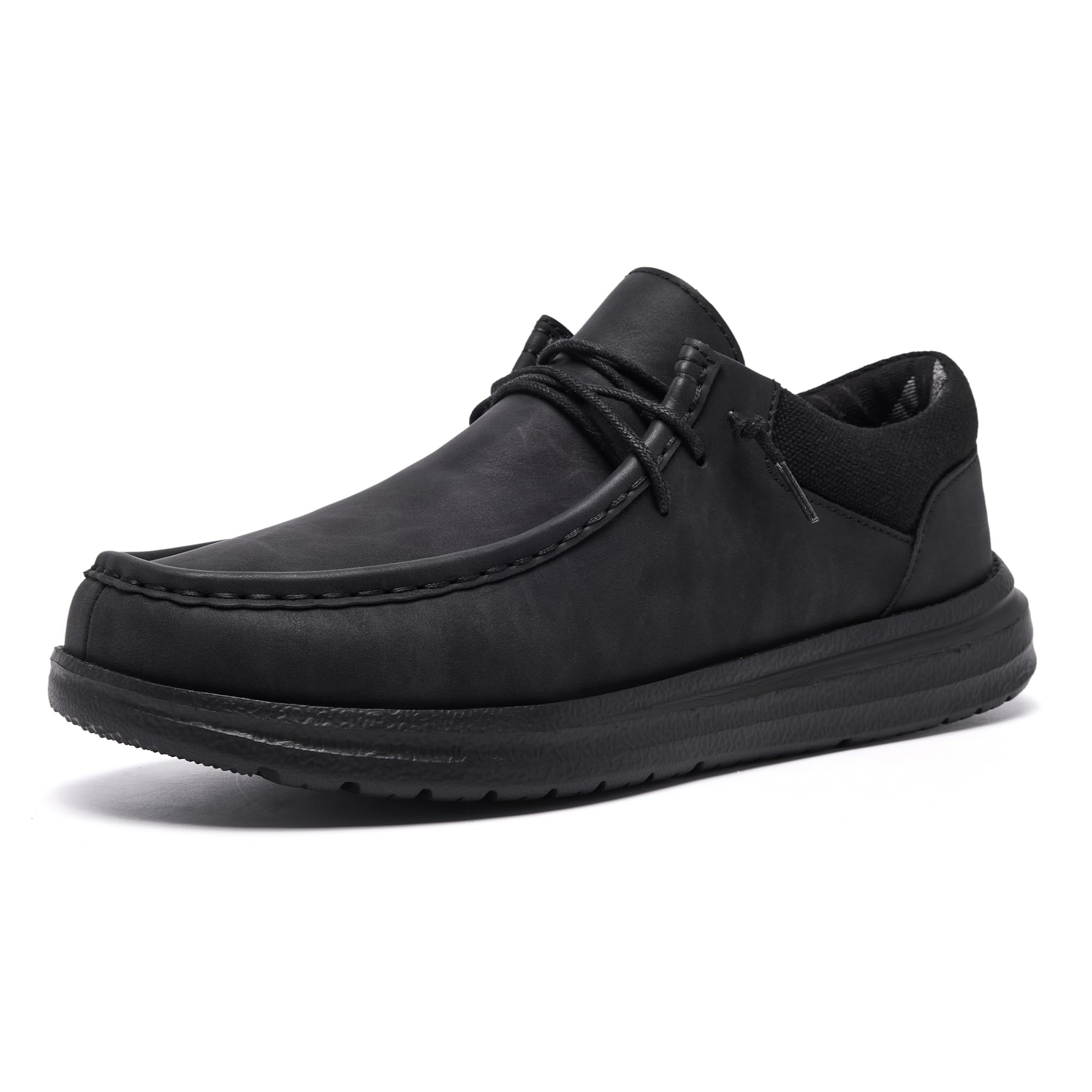 **Men's Wide Width Slip-On Loafers - Comfortable Walking Shoes with Roomy Toe Box for Casual Wear & Travel**    *(Optimized for Google SEO, includes usage scenario: casual wear & travel)*