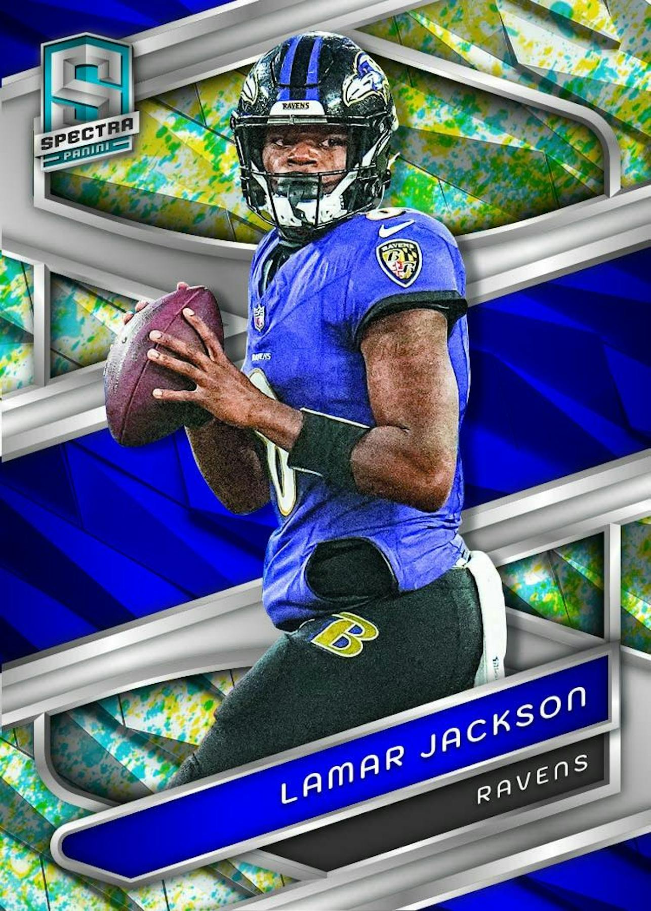 2024 Panini Spectra Football Hobby Box - Premium Trading Cards Collection for NFL Fans & Collectors - Perfect for Sports Memorabilia, Gift Giving & Investment