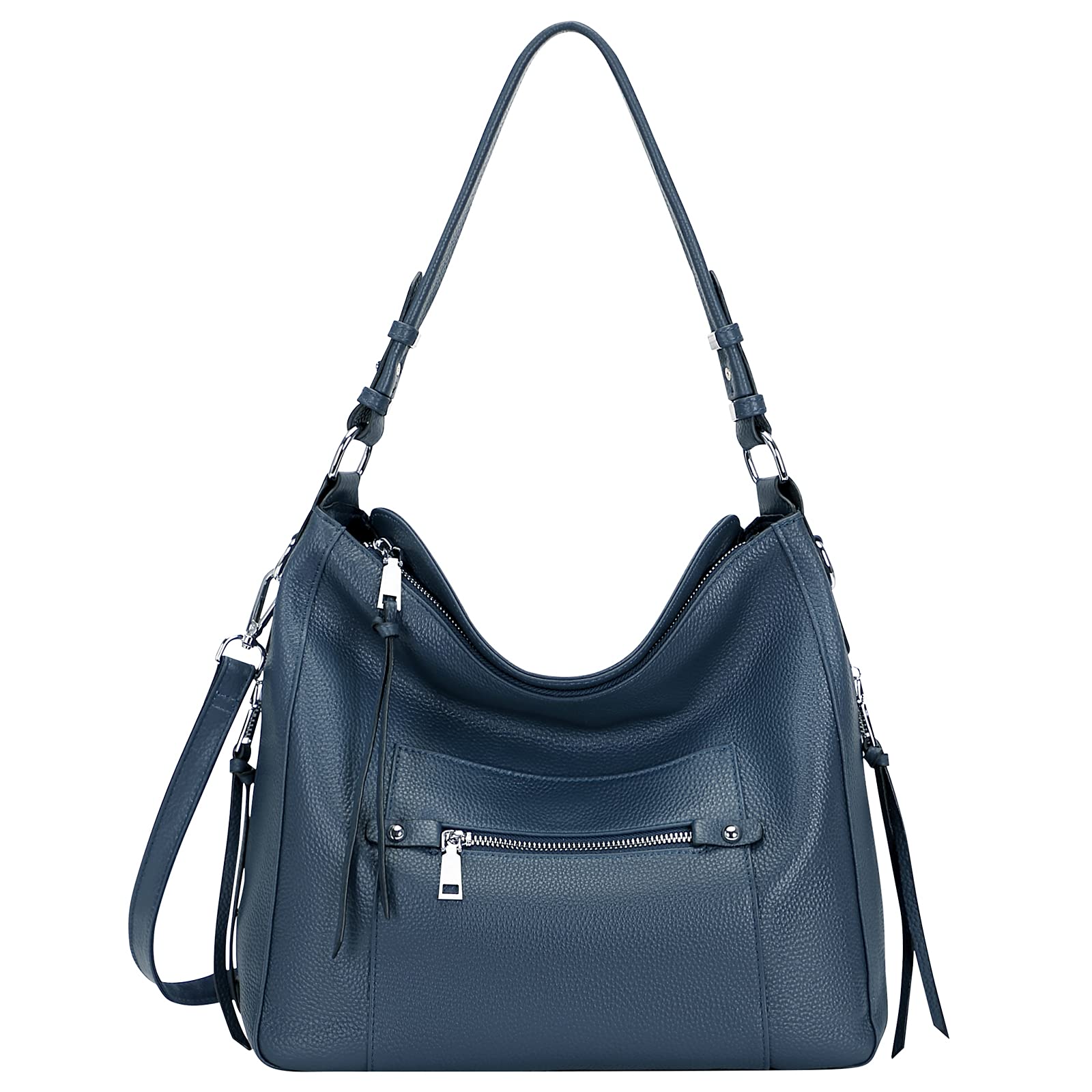 Genuine Leather Hobo Purses for Women - Stylish Crossbody Shoulder Bag - Perfect for Work, Travel & Everyday Use