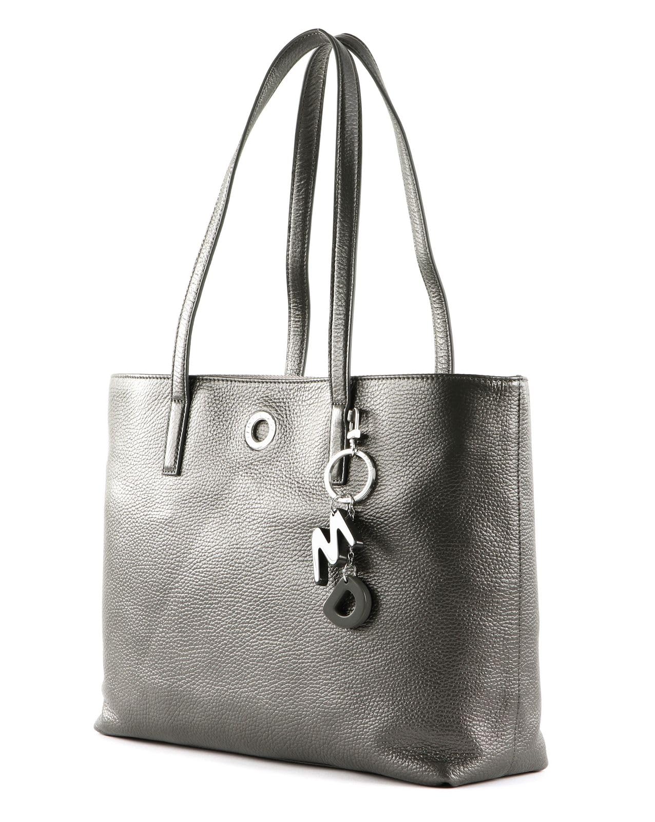 Mandarina Duck Women's Mellow Lux Crossover Handbag - Graphite Gray One Size Shoulder Bag for Work, Travel & Everyday Use