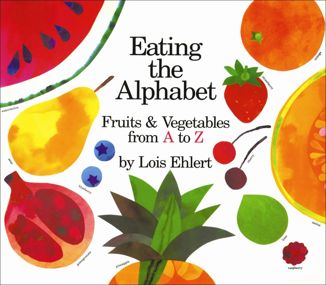 Eating the Alphabet: Fruits & Vegetables from A to Z - Educational ABC Book for Kids Learning Healthy Foods (Voyager Books) | Perfect for Preschool Reading, Homeschooling & Toddler Nutrition Education