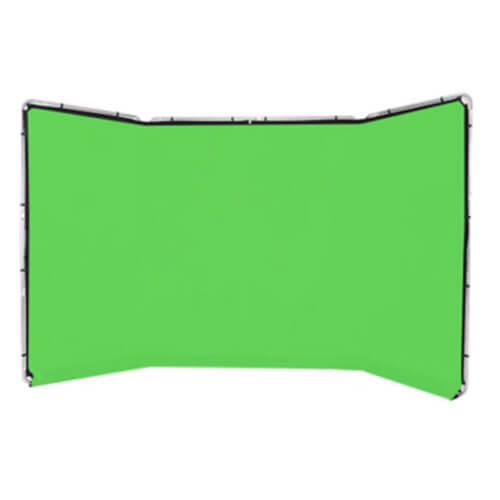 4x2.4m Chroma Key Green Screen Backdrop - Wrinkle Resistant Fabric for Photography & Video Studio - Perfect for YouTube, TikTok, Live Streaming & Virtual Backgrounds