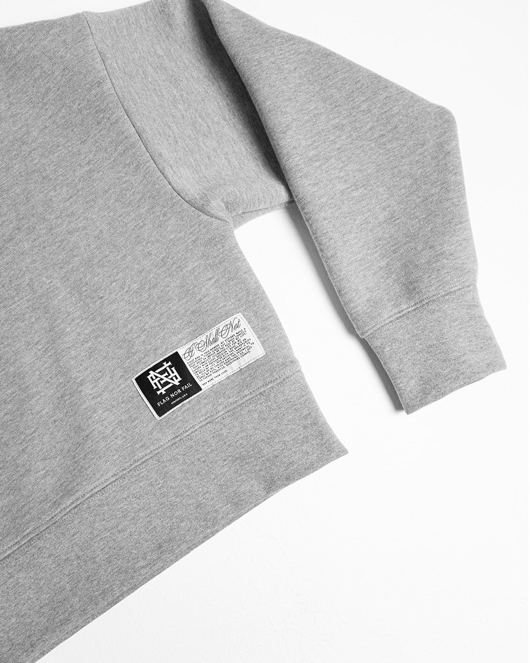 Women's Oversized Crop Crewneck Sweatshirt - Heather Grey | Casual Loungewear & Streetwear for Everyday Comfort