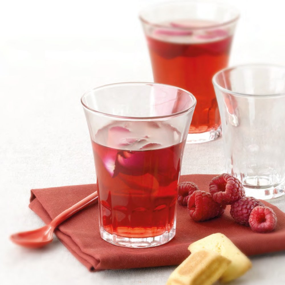 DURALEX 4-Pack Clear 130cc Amalphy Tempered Glass Tumblers - Shatterproof, Dishwasher Safe for Coffee, Tea, Juice - Perfect for Home, Office, Restaurant Use