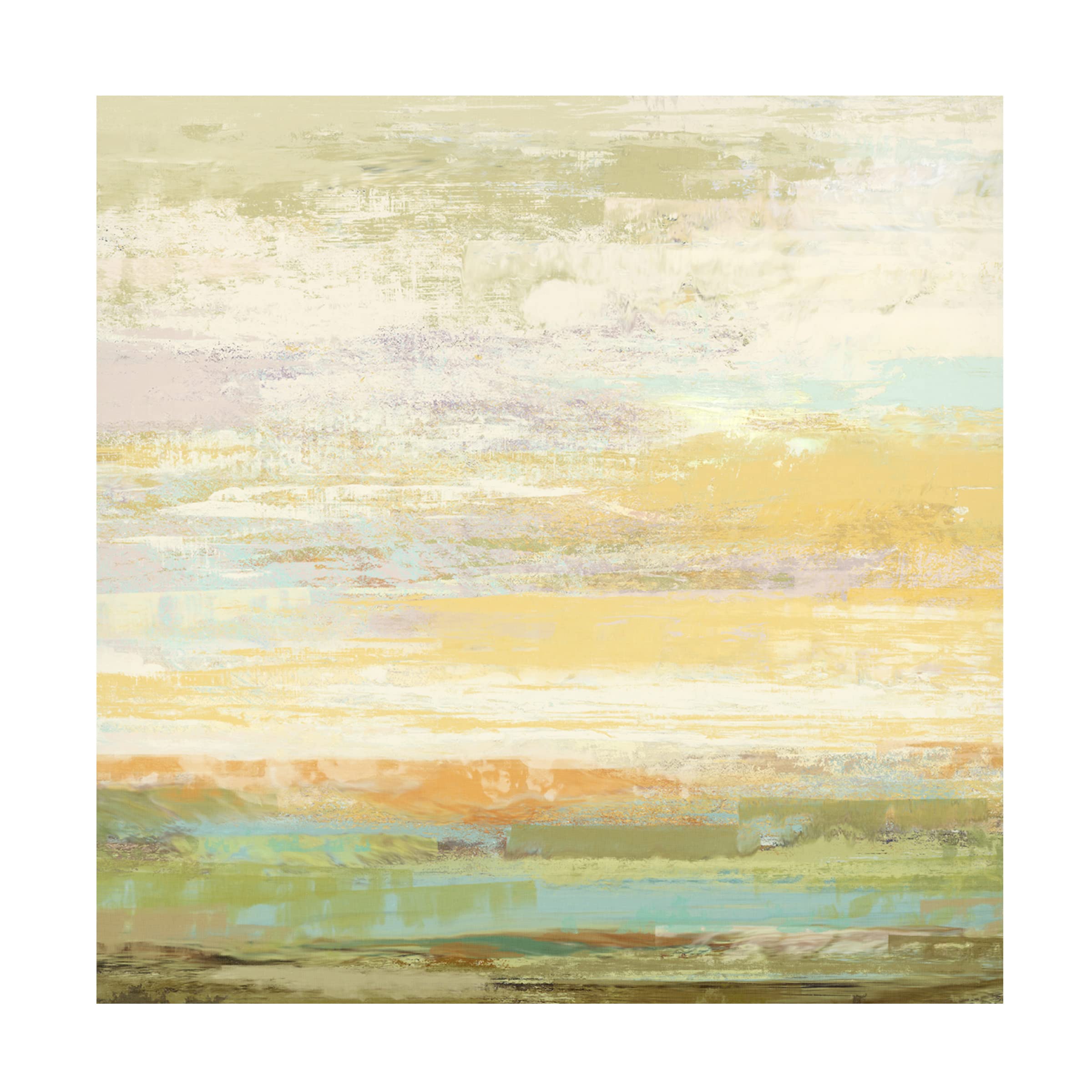 Trademark Fine Art 'Echo Canyon' Canvas Wall Art by Suzanne Nicoll - Stunning Landscape Painting for Living Room, Bedroom & Office Decor