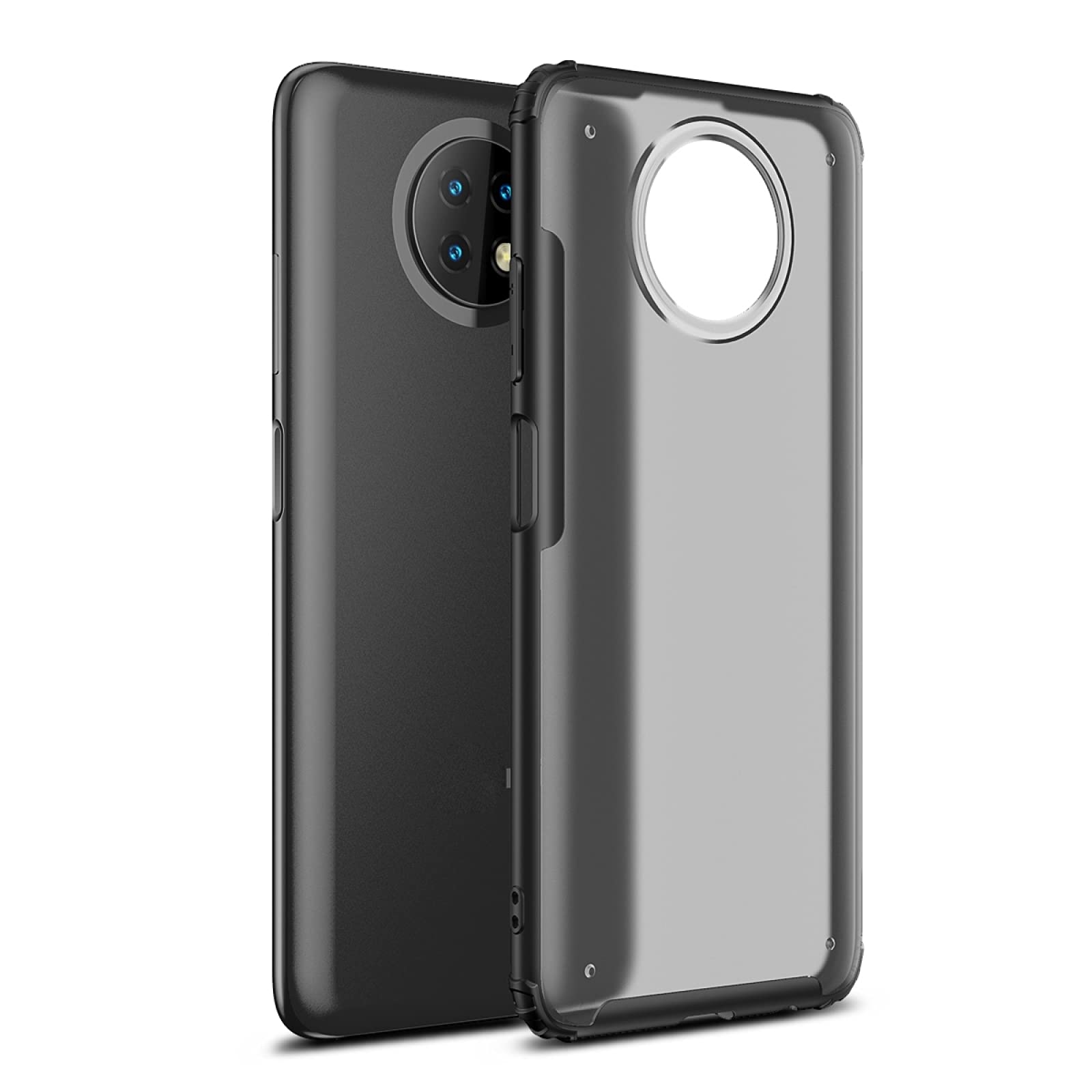 Xiaomi Redmi Note 9 5G Shockproof Phone Case - Durable TPU + PC Hybrid Protective Cover (Black) for Everyday Protection & Drop Resistance | Perfect for Work, Travel & Outdoor Activities