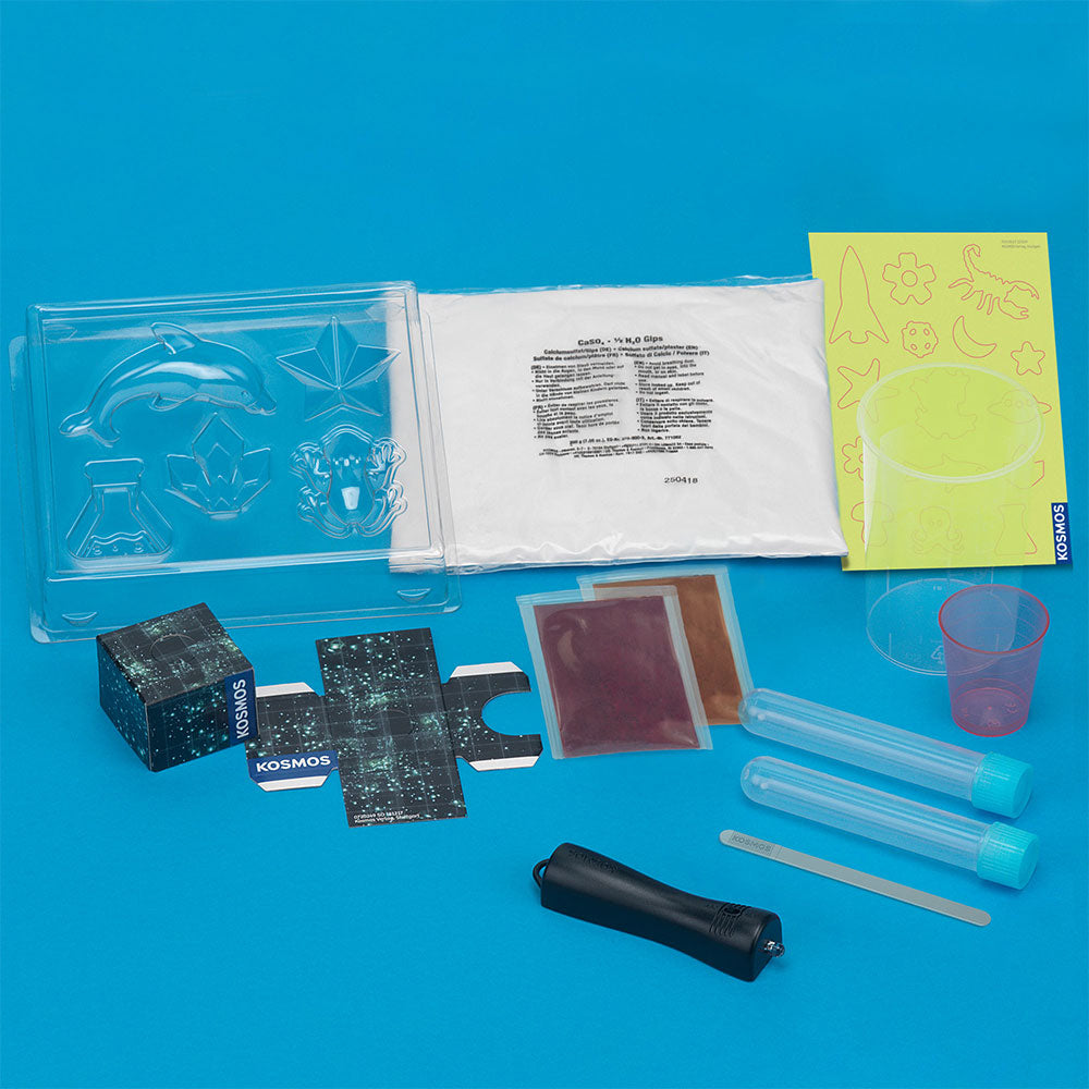 Glow in the Dark Science Lab Kit for Kids - STEM Educational Toys with 20+ Experiments - Perfect for Birthday Gifts & Classroom Science Activities