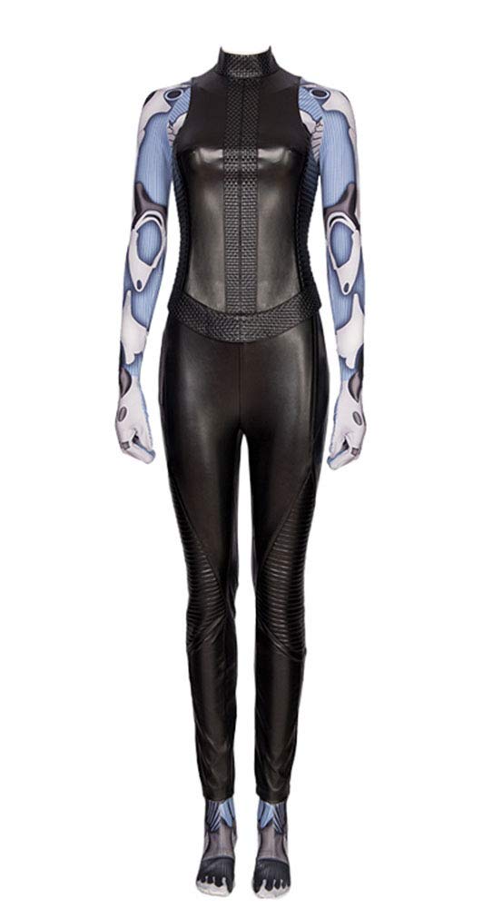 Alita: Battle Angel Cosplay Costume for Women - Black Battle Suit | Perfect for Halloween, Comic Con & Cosplay Events