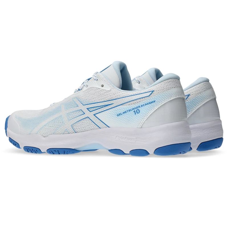 ASICS GEL Netburner Academy 10 Women's Netball Shoes - Lightweight Support for Indoor Court Sports & Training