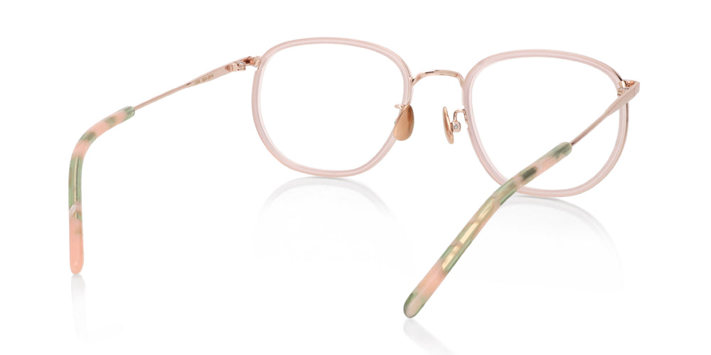 JINS TODAY 24WI 109 101 Eyeglasses - Lightweight Acetate Frame with Clear Lenses for Men & Women - Perfect for Office, Reading, and Daily Use