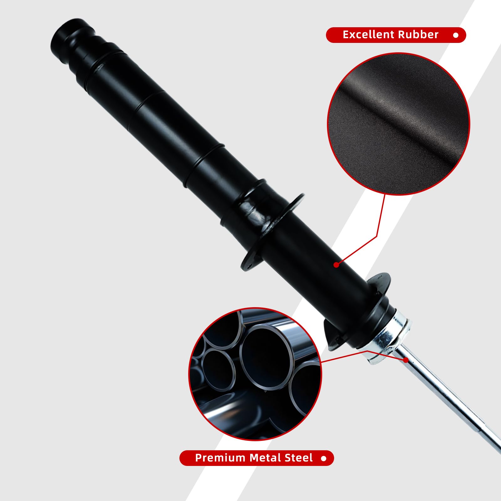 Topaz 22227648 Pair Front Air Shock Absorbers & Struts - Compatible with Cadillac SRX Base 3.6L 4.6L (2004-2009) | Smooth Ride & Enhanced Stability for Highway & Off-Road Driving
