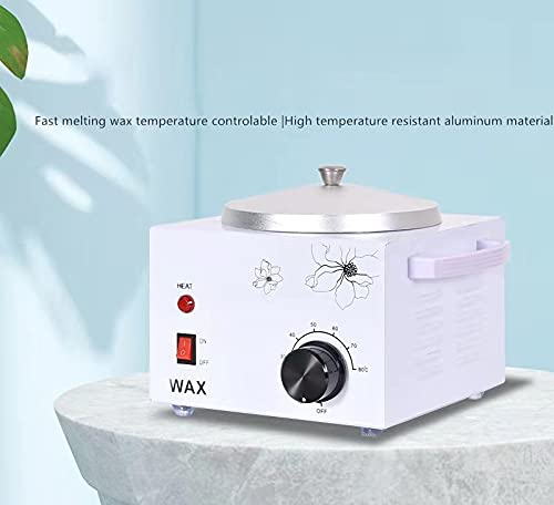 Professional Electric Wax Warmer for Facial & Skin Care - Adjustable Temperature Wax Heater Machine for SPA, Hair Removal & Beauty Treatments - Perfect for Home & Salon Use