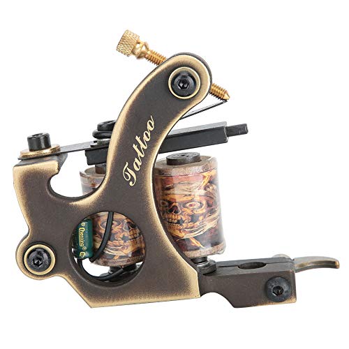 Professional Tattoo Machine Gun Kit for Beginners - Liner & Shader Pen with Power Supply - Perfect for Women & Men Body Art, Beauty Tattoos, Home & Studio Use
