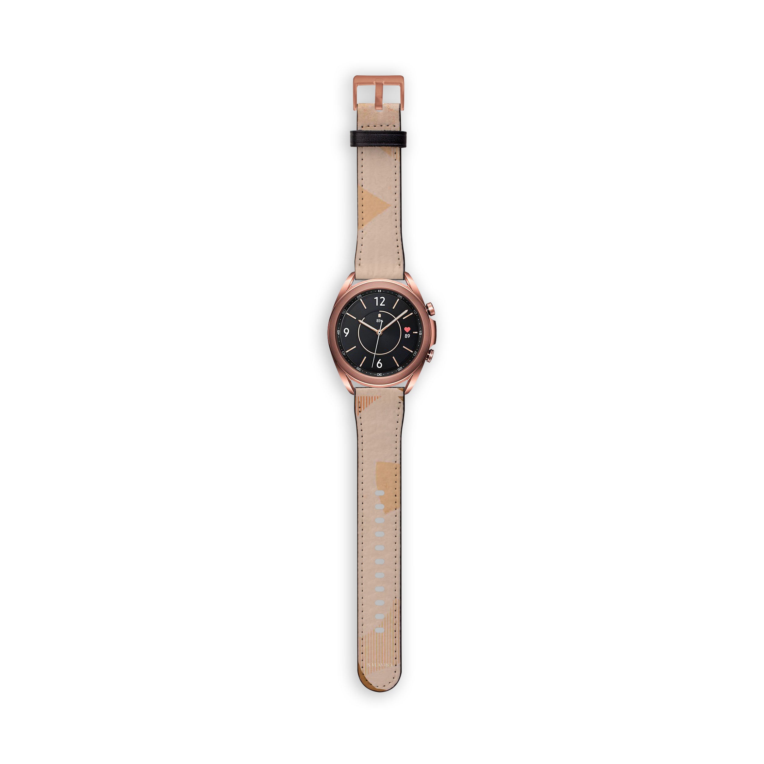 Premium Organic Cotton Galaxy Watch Band - Soft, Breathable & Eco-Friendly Strap for Samsung Galaxy Watch - Perfect for Workouts, Running & Everyday Wear
