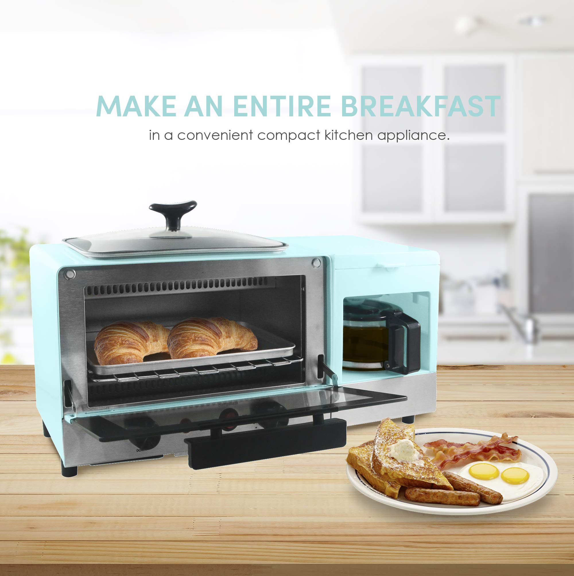 Elite Gourmet Americana 2-Slice Toaster Oven with 9.5