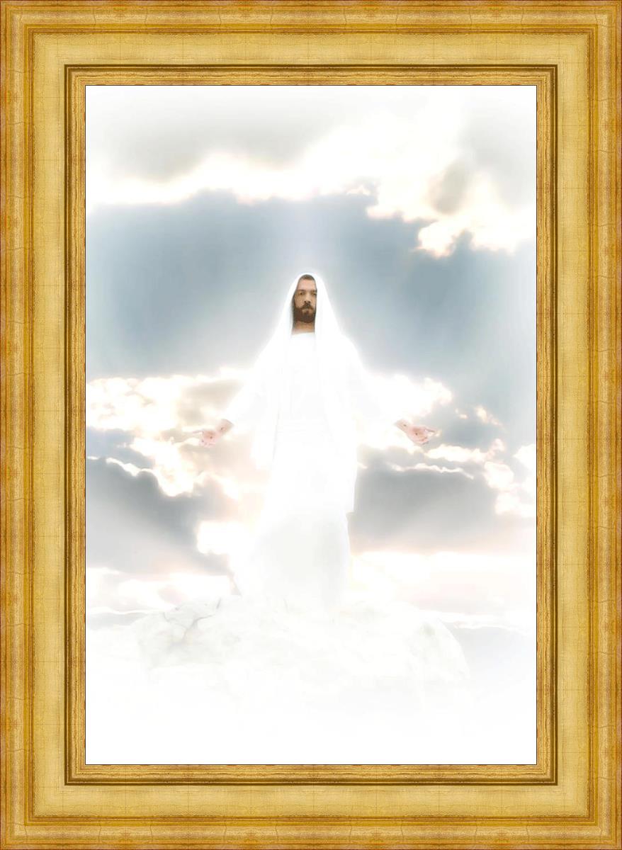 Behold My Beloved Son, Hear Him - Inspirational Christian Wall Art for Home & Church Decor - Perfect for Living Room, Bedroom & Faith-Based Gifts