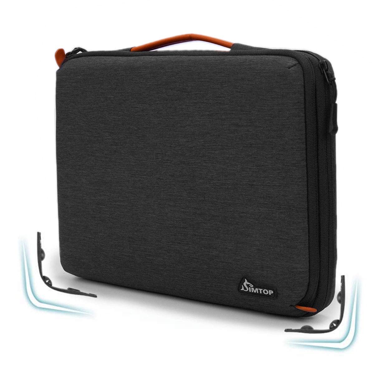 13 Inch Laptop Sleeve Case for MacBook Pro & Air - Water Resistant YKK Zipper Bag with Premium Polyester Fabric - Perfect for Work, Travel & School Protection