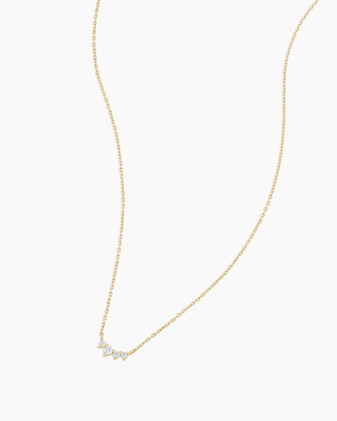 Exquisite Diamond Cluster Necklace for Women - 14K Gold Plated Elegant Pendant Jewelry Gift for Anniversary, Valentine's Day & Special Occasions