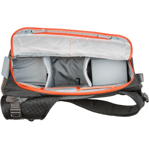 MindShift Gear PhotoCross 10 Sling Camera Bag - Lightweight & Water-Resistant Crossbody Bag for DSLR & Mirrorless Cameras (Orange Ember) - Perfect for Travel, Hiking & Street Photography
