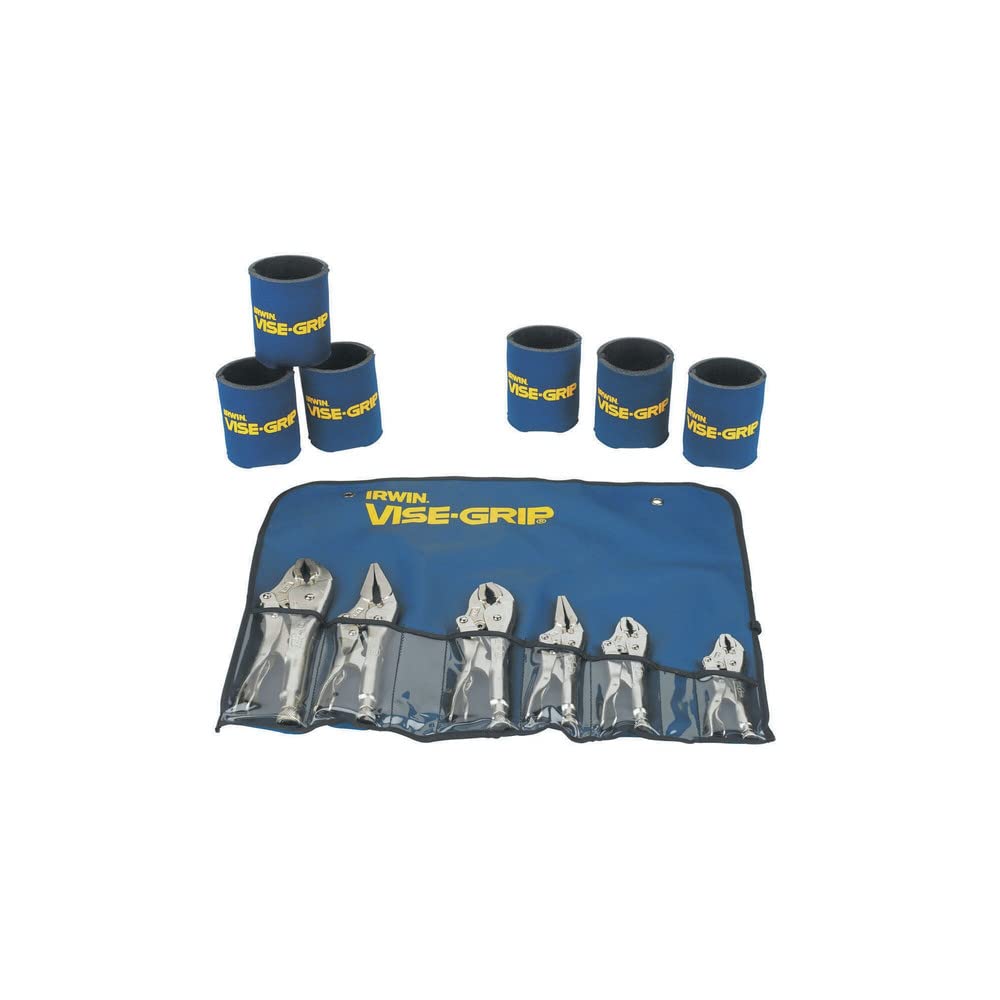 **IRWIN Tools VISE-GRIP Locking Pliers Set - 6-Piece (641MT) for DIY, Automotive, and Home Repairs**