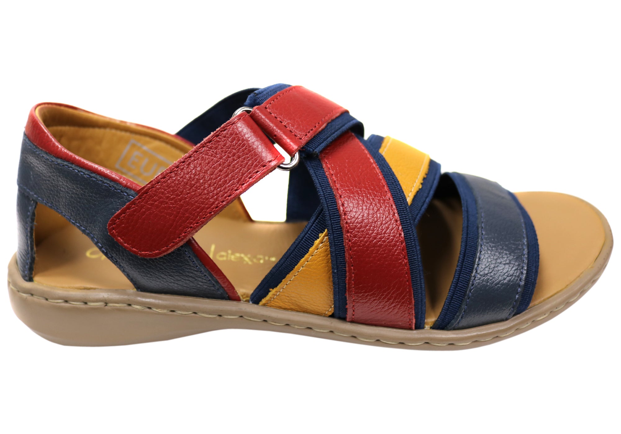 Opananken Roma Women's Comfortable Brazilian Leather Sandals - Stylish & Supportive Flip Flops for Beach, Pool, and Summer Outings