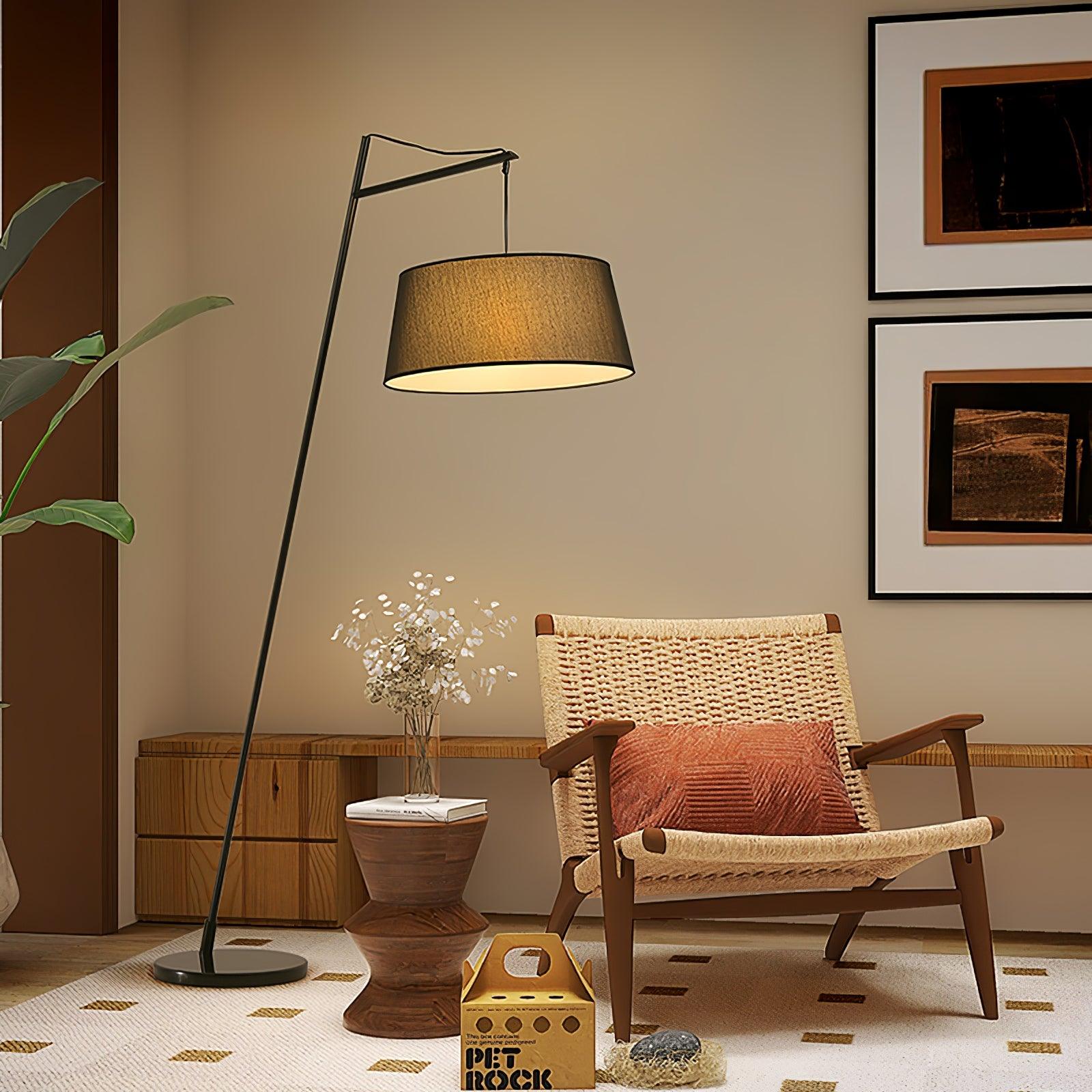Arturo Modern Floor Lamp - Adjustable LED Standing Light for Living Room, Bedroom & Office - Dimmable Brightness & Energy Efficient Lighting for Home Decor