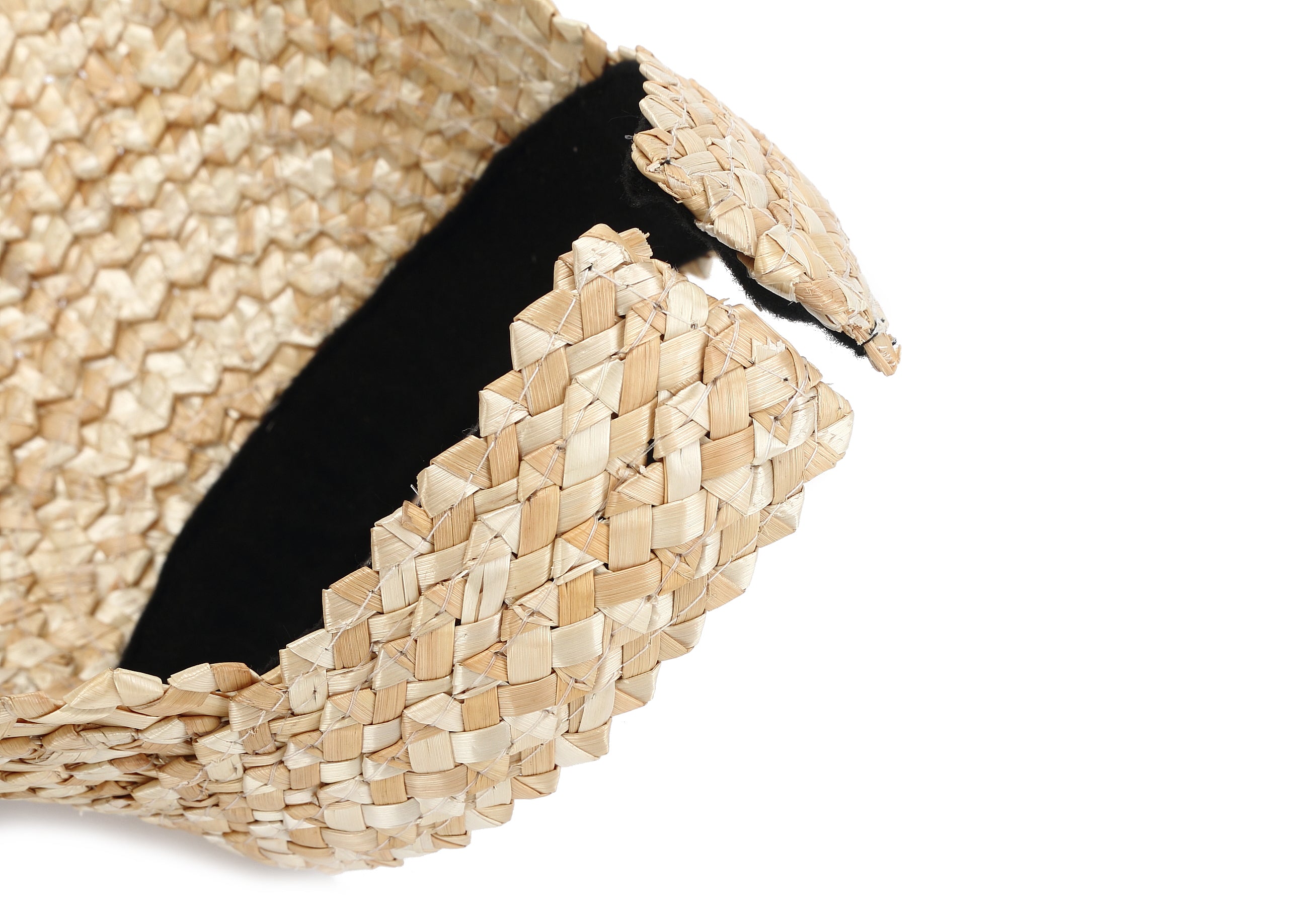Seagrass Hat Visor for Women & Men - Breathable Open Weave Sun Hat for Outdoor Activities, Beach, Hiking, and Gardening