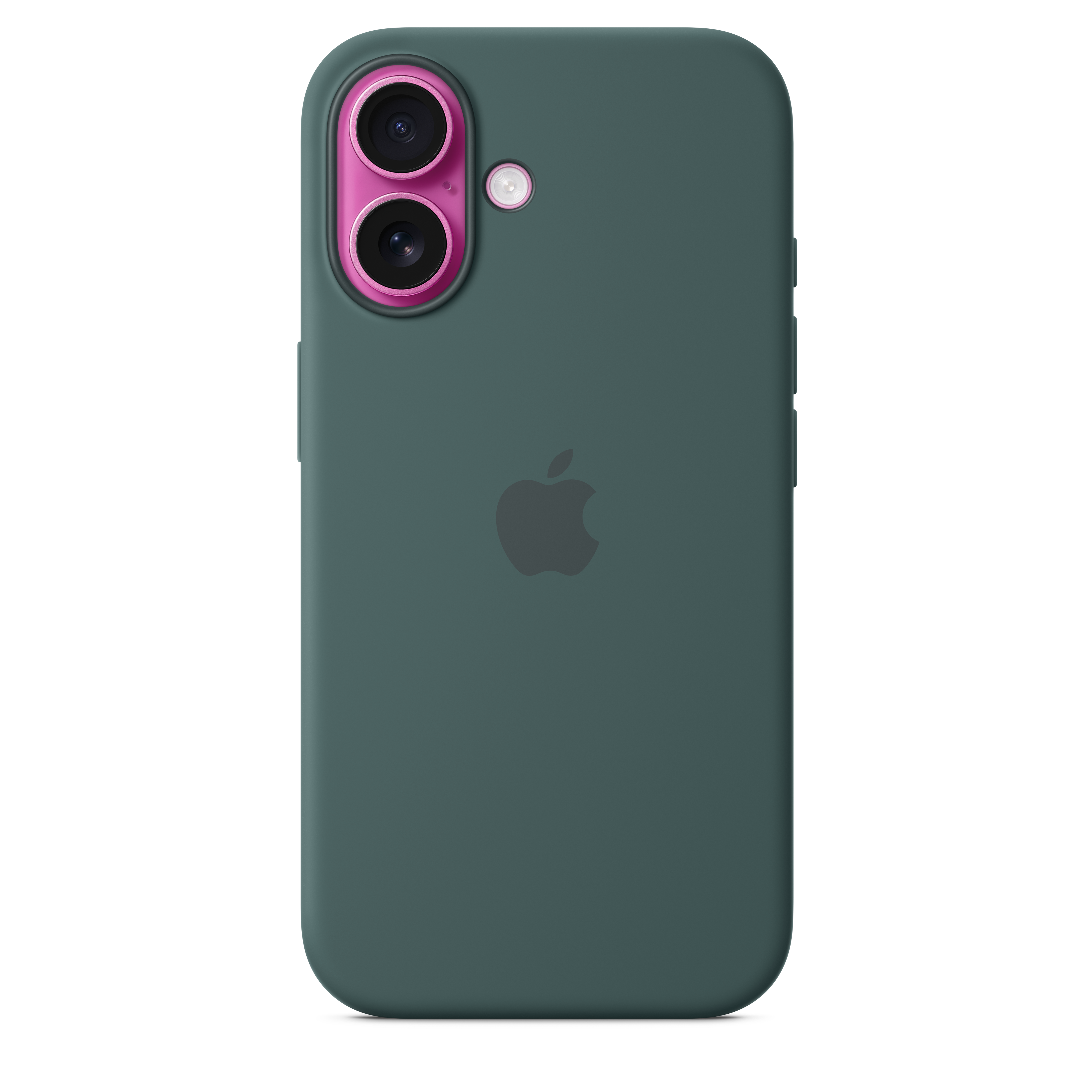 MagSafe Silicone Case for iPhone 16 - Lake Green | Slim Protective Cover with Magnetic Alignment | Perfect for Work, Travel & Everyday Use