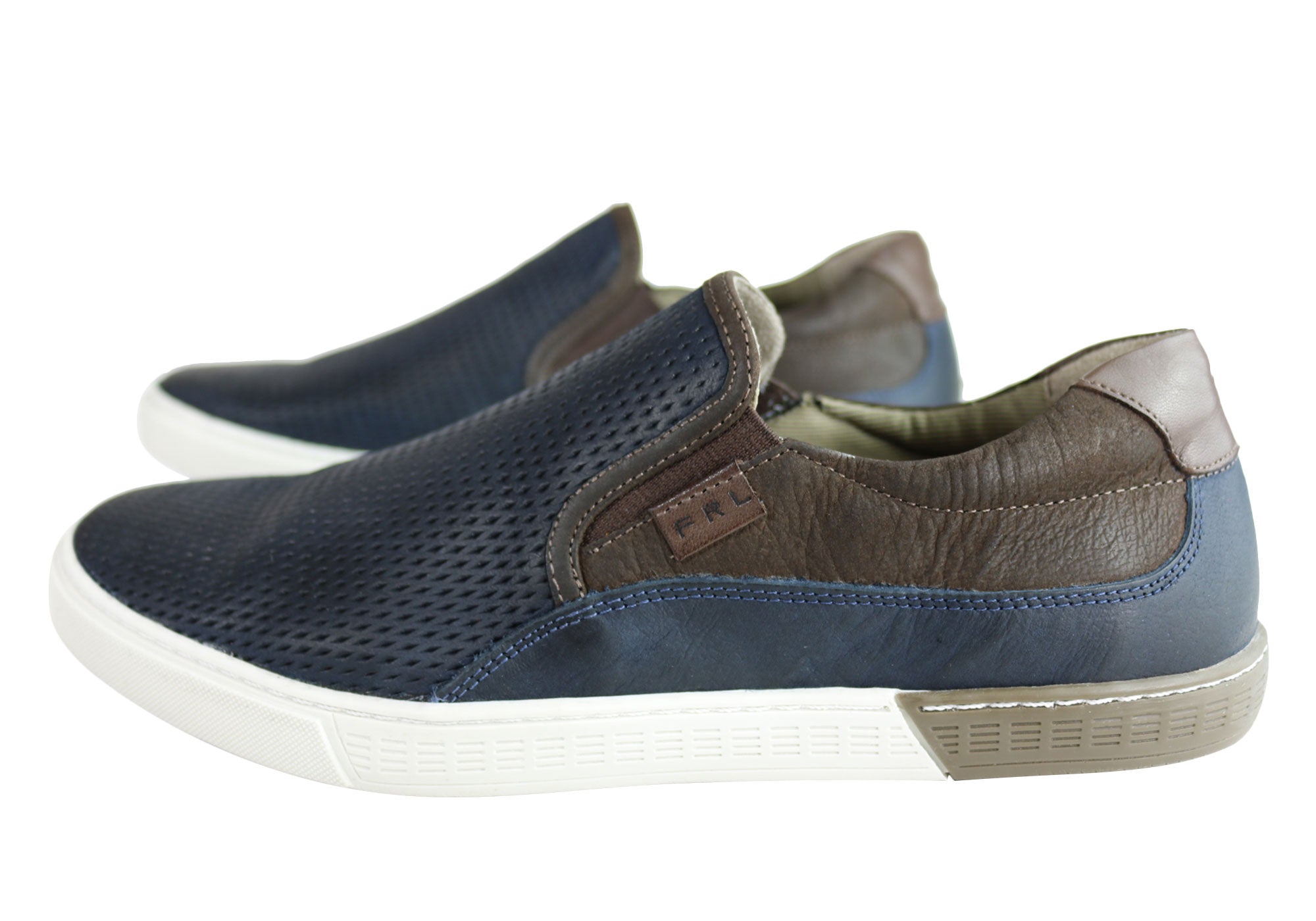 Ferricelli Kelvin Men's Leather Slip-On Casual Loafers - Handmade in Brazil - Perfect for Business Casual, Office & Weekend Wear