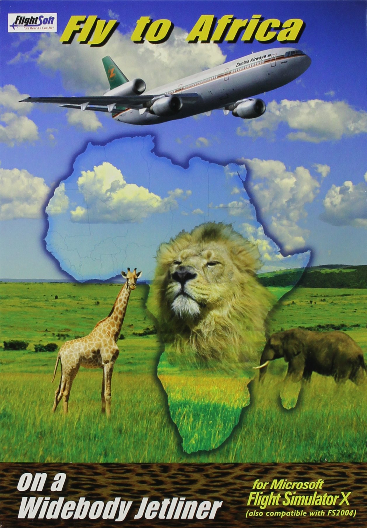 Fly to Africa - PC Game | Adventure Simulation & Strategy | Explore African Wildlife & Landscapes | Perfect for Gamers & Travel Enthusiasts