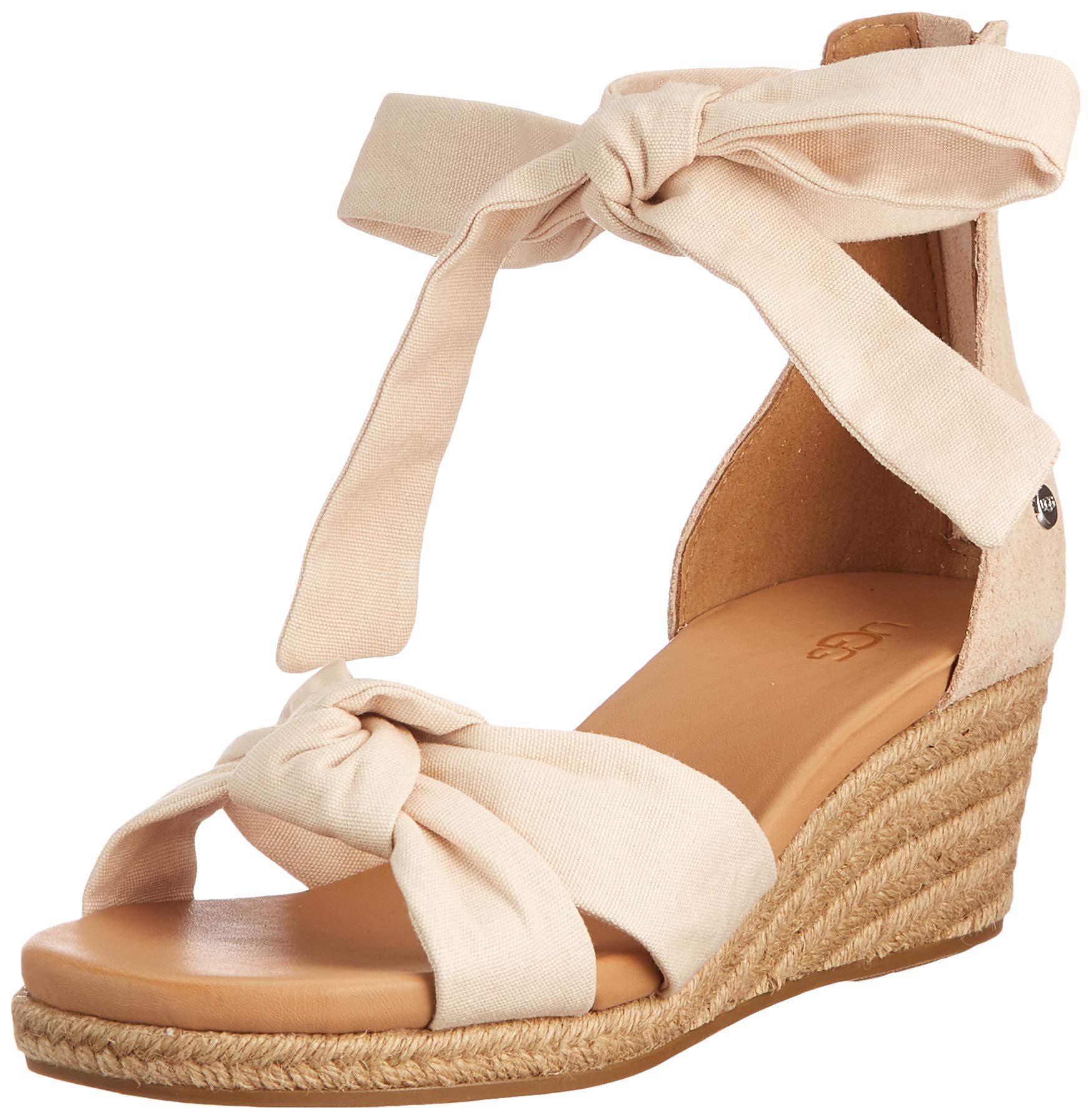UGG Women's Yarrow Sandal - Comfortable Slip-On Summer Shoes with Soft Wool Lining for Casual Wear, Beach & Outdoor Activities