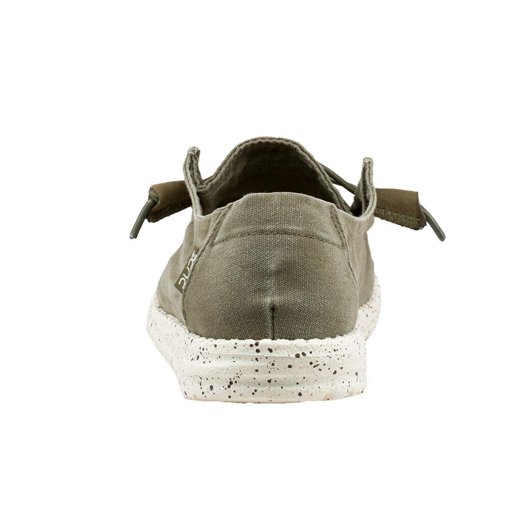 Hey Dude Women's Wendy Sage Lace-Up Loafers Size 10 - Comfortable Lightweight Casual Shoes for Women | Perfect for Walking, Travel & Everyday Wear