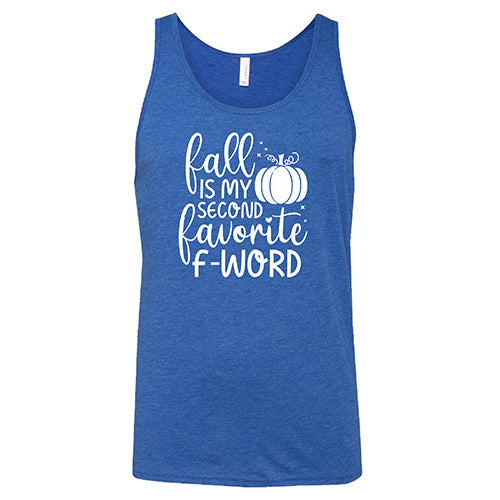 Fall Is My Second Favorite F Word Shirt - Unisex Funny Autumn T-Shirt for Men & Women - Perfect for Halloween, Thanksgiving & Cozy Fall Outfits
