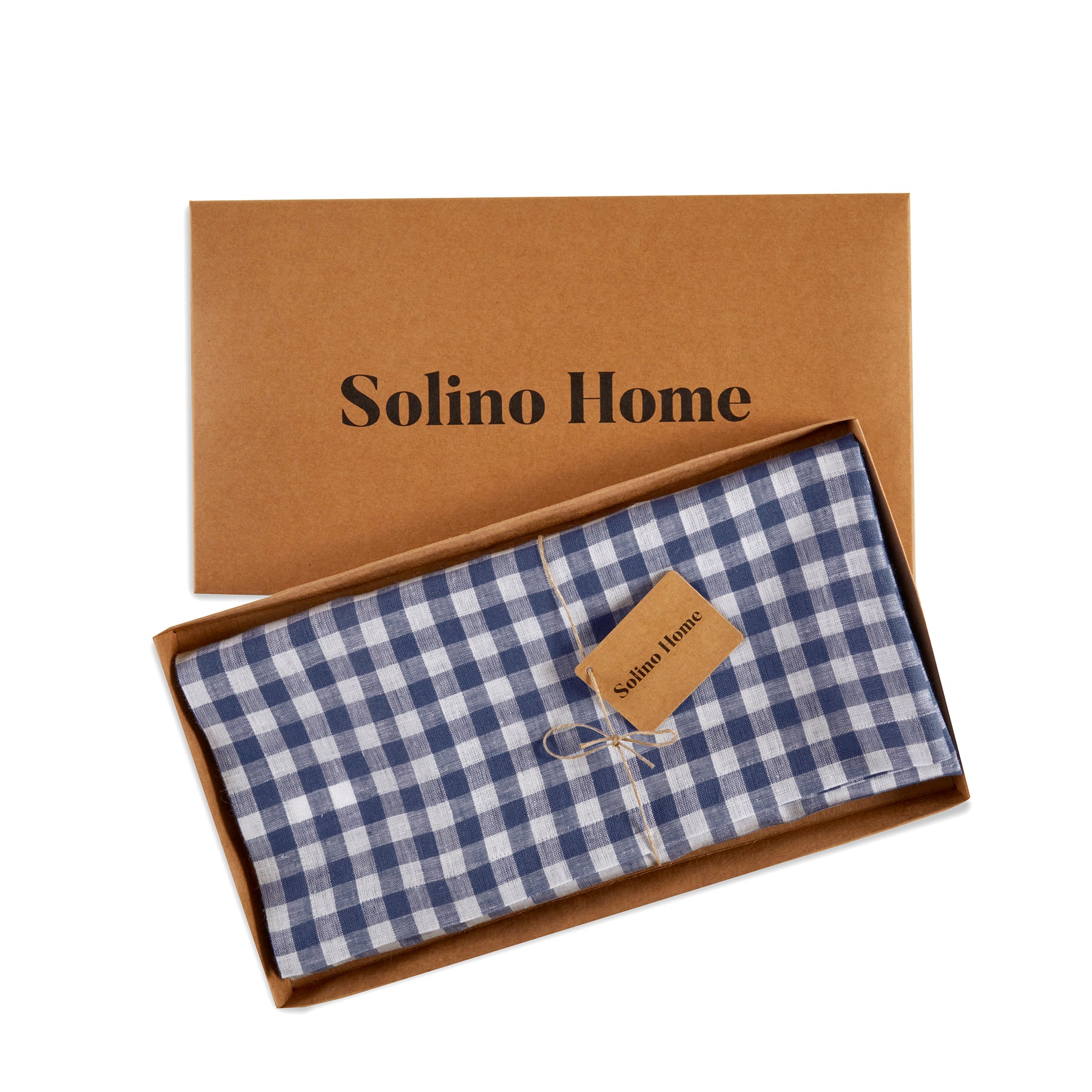 Classic Gingham Table Throw - Stylish Cotton Tablecloth for Dining, Picnics & Outdoor Events - Perfect for Kitchen, Party & Home Decor