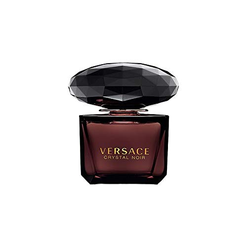 Versace Crystal Noir Eau De Parfum for Women - 3 oz / 90ml Perfume Spray Tester | Luxury Floral Oriental Fragrance with Notes of Gardenia, Amber & Pepper | Perfect for Evening Wear, Date Nights & Special Occasions
