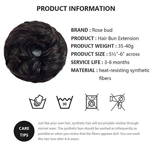 High-Quality Synthetic Hair Bun Chignon for Women – Perfect for Weddings, Parties & Everyday Styling