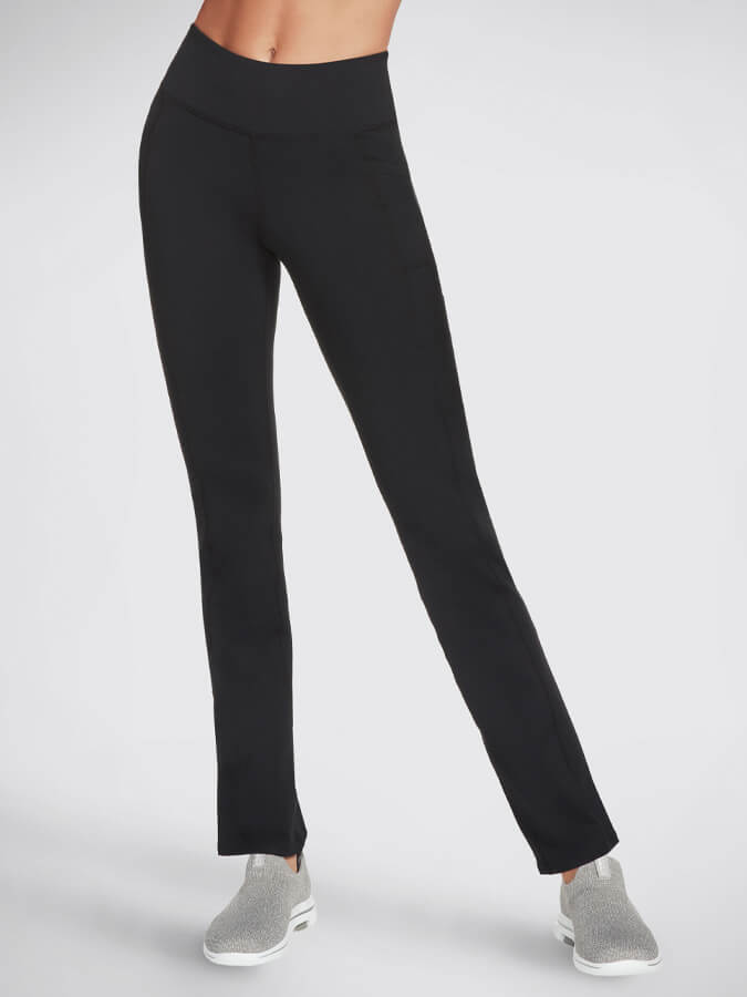 Skechers GOWALK OG Women's Comfort Walking Pants - Lightweight Stretchy Travel & Lounge Wear for Everyday Casual Outfits
