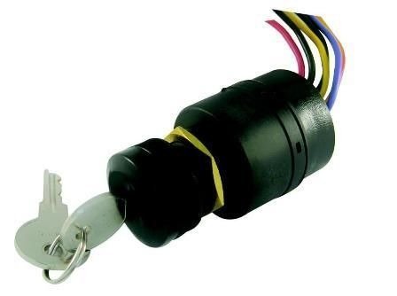 Upgrade Your Boat with MARPAC Marine Ignition/Choke Switches - 6-Wire Potted Base 7-1155 for Smooth Engine Start & Control in All Weather Conditions