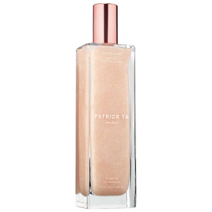 Patrick Ta Major Glow Body Oil - Hydrating & Illuminating Skincare for Radiant Glow | Perfect for Daily Moisturizing & Special Occasions