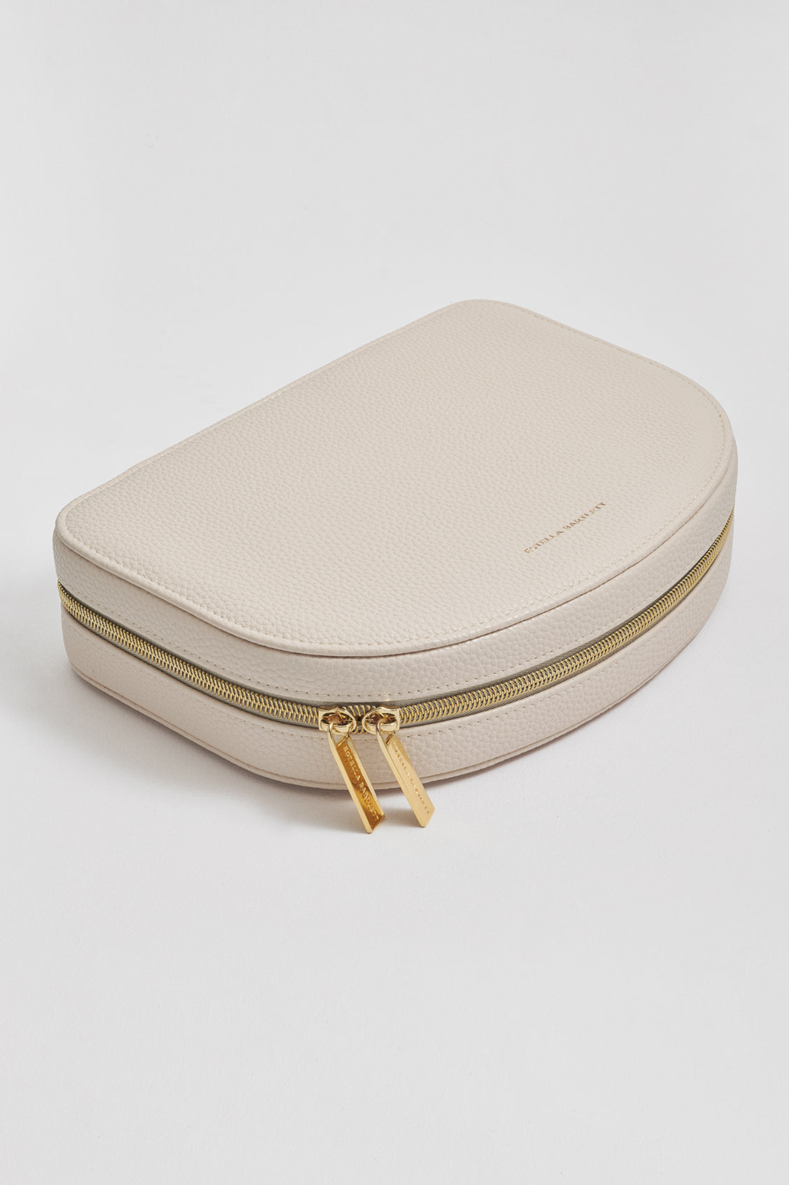 Half Moon Large Jewelry Box - Elegant Storage for Necklaces, Rings & Bracelets - Perfect for Travel, Gifts & Home Decor