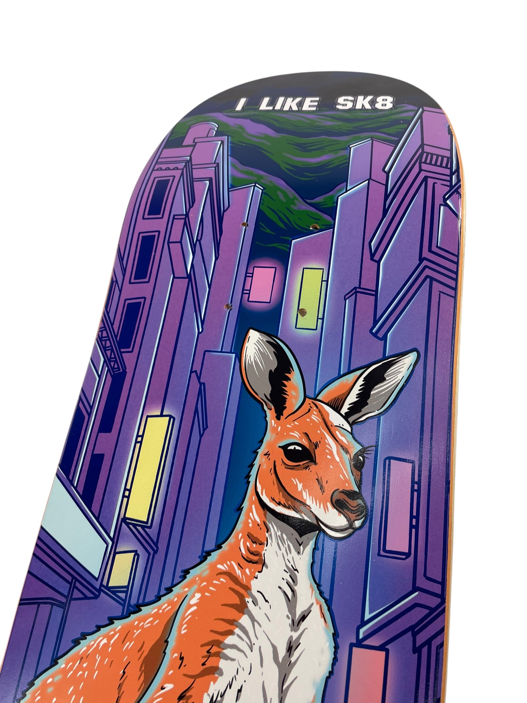 Ricky Glaser I LIKE SK8 Skateboard Deck - Multiple Sizes Available for Street & Park Skateboarding | High-Quality Skateboard for Beginners & Pros