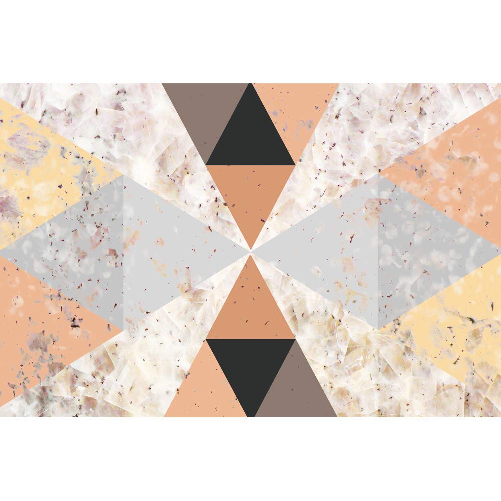 Abstract Geometric Peel and Stick Wallpaper - Removable Wall Mural for Bedroom Decor (66x96 inches) - Perfect for Home, Office & Nursery Wall Stickers