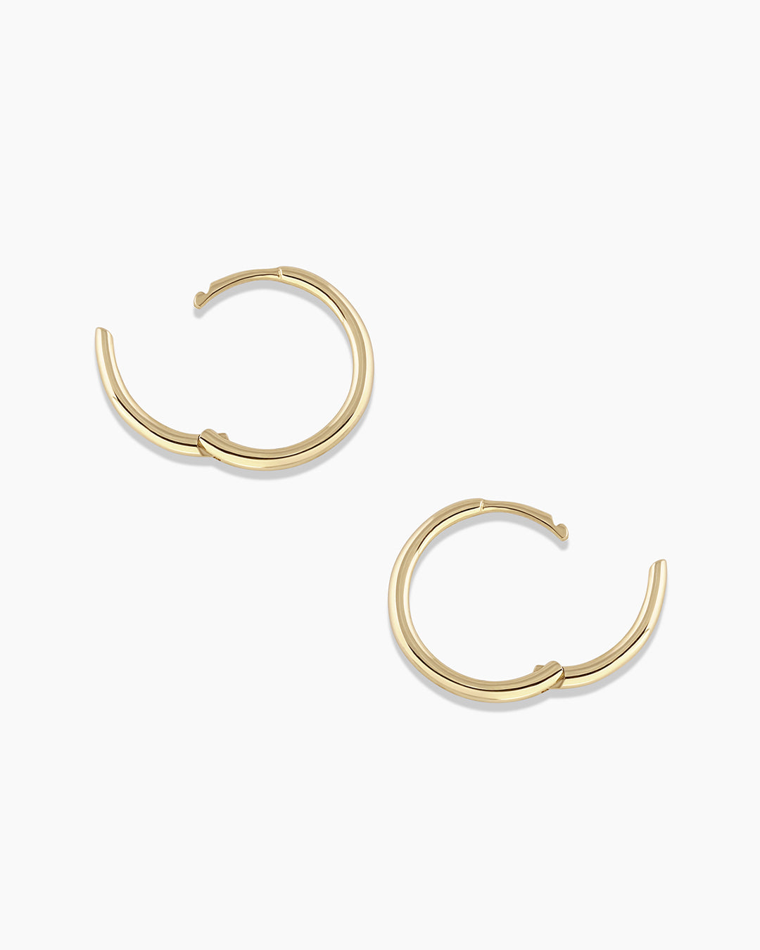 14K Gold Classic Huggie Hoop Earrings for Women - Elegant & Hypoallergenic Jewelry for Everyday Wear & Special Occasions
