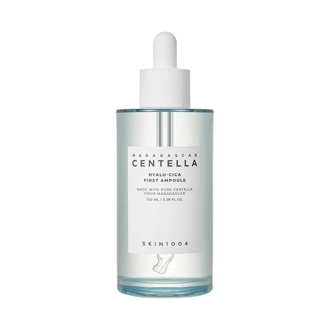 SKIN1004 Madagascar Centella Hyalu-Cica First Ampoule - Soothing Hydrating Serum for Sensitive Skin | Korean Skincare for Dryness & Redness Relief | Perfect for Daily Use & Post-Treatment Care