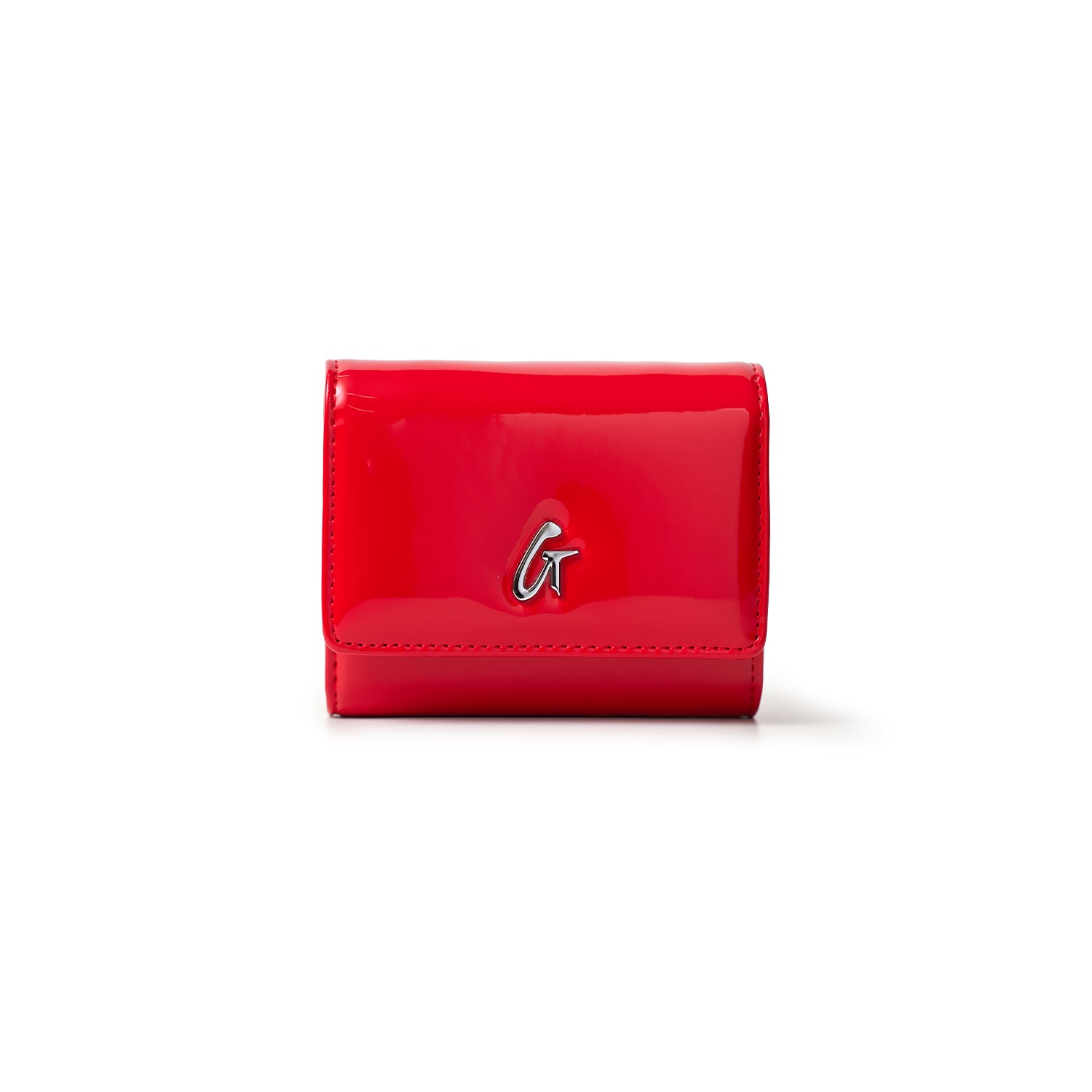 Standard Silver Compact WOC Mirror Red - Stylish Crossbody Bag for Women, Perfect for Everyday Use, Parties & Travel