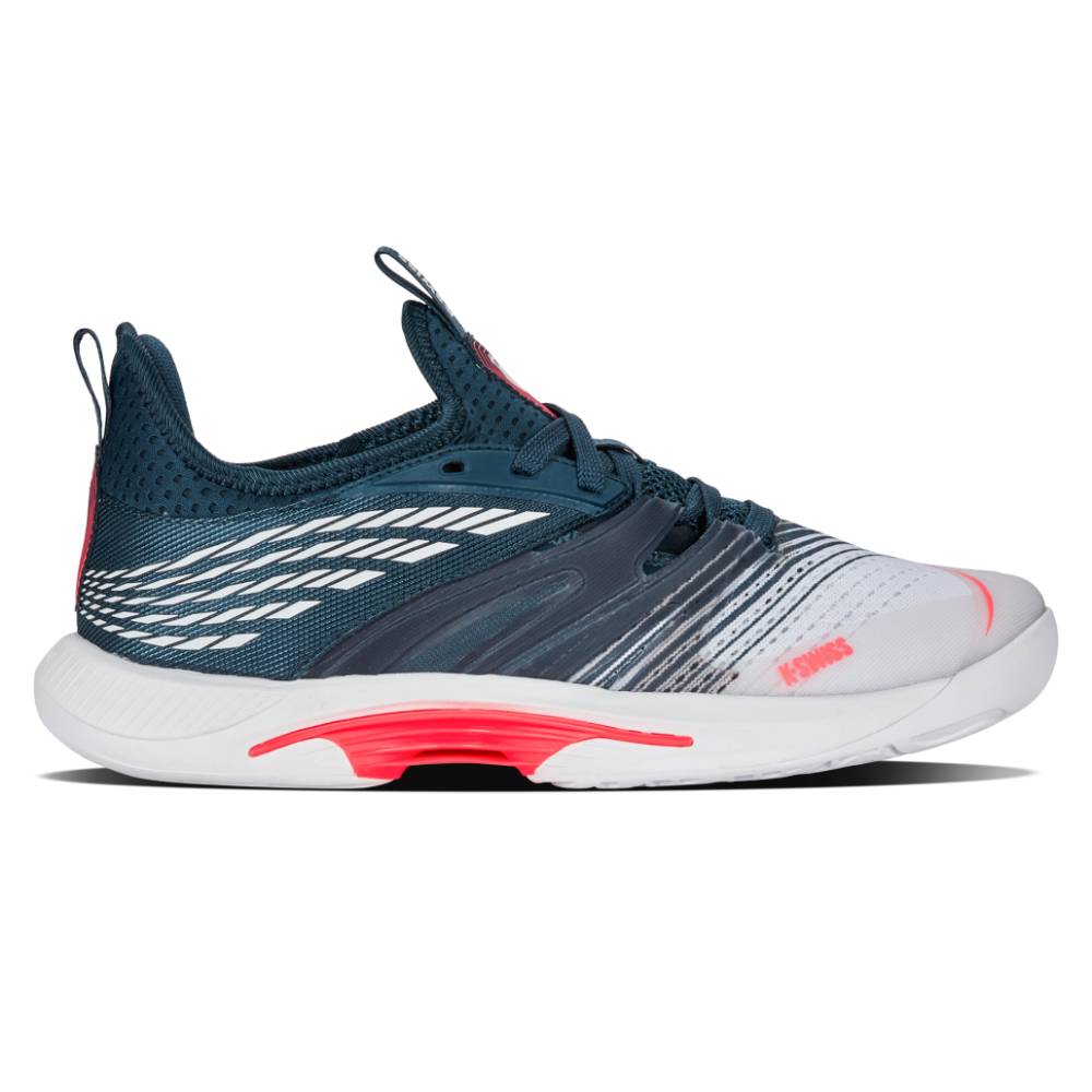 K Swiss SpeedTrac Men's Tennis Shoes - White/Stargazer | Lightweight Performance Court Shoes for Men | Perfect for Tennis, Pickleball & Casual Wear